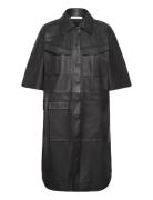 Cmroyal-Pocket-Dress Lyhyt Mekko Black Copenhagen Muse