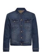 Reversable Rider Jacket Farkkutakki Denimtakki Blue Lee Jeans