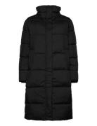 Oriana-Cw - Outerwear Vuorillinen Takki Topattu Takki Black Claire Wom...