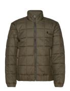 Meefic Quilted Jkt Vuorillinen Takki Topattu Takki Green G-Star RAW