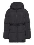 Mid Length Down Jacket Vuorillinen Takki Topattu Takki Black GANT