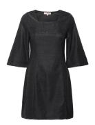 Ari Dress Lyhyt Mekko Black A-View