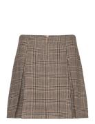 Woven Skirts Lyhyt Hame Brown Marc O'Polo