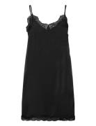 Onlfri Sl Lace Singlet Dress Wvn Lyhyt Mekko Black ONLY