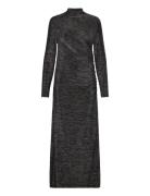 Jafariw Wrap Dress Maksimekko Juhlamekko Grey InWear