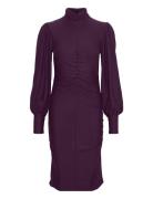 Rifagz Ls Cuff Dress Lyhyt Mekko Purple Gestuz