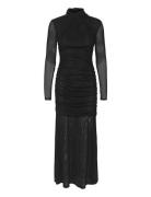 Adiagz Ls Long Dress Maksimekko Juhlamekko Black Gestuz