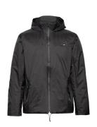 Padded Nylon Jacket Vuorillinen Takki Topattu Takki Black Rains