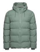 Alta Puffer Jacket W3T3 Vuorillinen Takki Topattu Takki Khaki Green Ra...