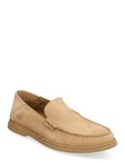 Sienne_Mocc_Nu Loaferit Matalat Kengät Beige BOSS