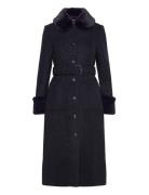 Lyddiia Outerwear Coats Winter Coats Navy Ted Baker London