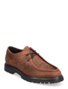 Biagil Moctoe Shoe Crazy Horse Loaferit Matalat Kengät Brown Bianco