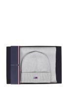 Tjw Flag Beanie And Scarf Accessories Headwear Beanies Silver Tommy Hi...