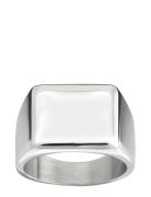 Cole Signet Ring Sormus Korut Silver Edblad