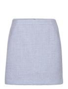 Mschabriella Hw Skirt Lyhyt Hame Blue MSCH Copenhagen