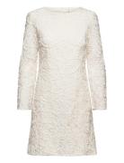 Yasleonor Ls Lace Dress - Celeb Lyhyt Mekko White YAS