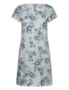 Nightdress Aop Roses Yöpaita Blue Lindex