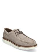 Eilo Vibram Low - Ardesia Suede Loaferit Matalat Kengät Grey Garment P...