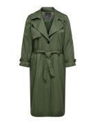 Carchloe Trenchcoat Single B.otw Trenssi Takki Green ONLY Carmakoma