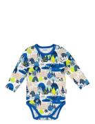 Granskog Body Bodies Long-sleeved Blue Martinex