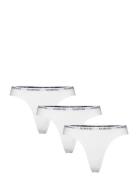 3-Pack Womens String Stringit Alusvaatteet White NORVIG