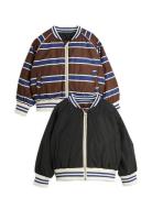 Stripe Reversible Baseball Jacket Bombertakki Multi/patterned Mini Rod...