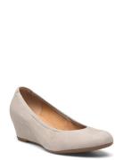 Wedge Pumps Kiilakorkokengät Beige Gabor