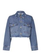 Jacket Soraya Farkkutakki Denimtakki Blue Lindex