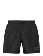 Mens Woven Boxer Uimashortsit Black EA7