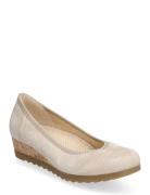 Wedge Pumps Kiilakorkokengät Beige Gabor