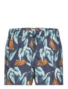 Borg Print Swim Shorts Uimashortsit Blue Björn Borg