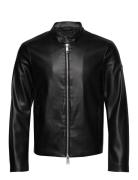 Blouson Jacket Nahkatakki Black Armani Exchange