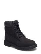 6 In Premium Wp Boot Bootsit Nauhalliset Saapikkaat Black Timberland