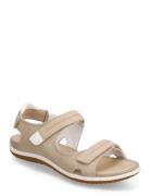 D Sandal Vega A Matalapohjaiset Sandaalit Beige GEOX