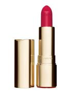 Joli Rouge Velvet 760V Pink Cranberry Huulipuna Meikki Red Clarins