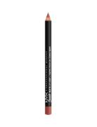 Suede Matte Lip Liner Huulikynä Meikki Red NYX Professional Makeup