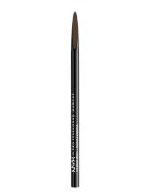 Precision Brow Pencil Kulmakynä Meikki Brown NYX Professional Makeup