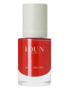 Nail Polish Korall Kynsilakka Meikki IDUN Minerals