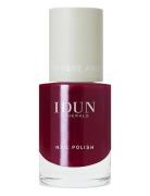 Nail Polish Jaspis Kynsilakka Meikki Red IDUN Minerals