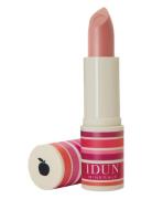 Matte Lipstick Hjortron Huulipuna Meikki Beige IDUN Minerals