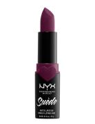 Suede Matte Lipsticks Huulipuna Meikki Brown NYX Professional Makeup