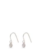 Lucia Recycled Crystal Earstuds Korvakoru Korut Silver Pilgrim