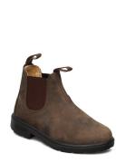 Bl 565 Blunnies Kids Boot Bootsit Nauhalliset Saapikkaat Brown Blundst