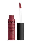 Soft Matte Lip Cream Huulikiilto Meikki Purple NYX Professional Makeup