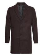 Jjemoulder Wool Coat Sn Villakangastakki Pitkä Takki Brown Jack & J S