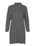 Dress Lo Dedicated Jacquard Polvipituinen Mekko Black DEDICATED