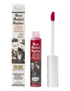 Meet Matt Hughes Devoted Huulikiilto Meikki Red The Balm