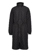 Kasorita Quilted Coat Tikkitakki Black Kaffe