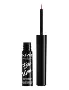 Epic Wear Metallic Liquid Liner Eyeliner Rajauskynä Meikki Pink NYX Pr...