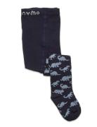 Baby Stocking W. Pattern Sukkahousut Blue Minymo